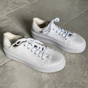 PrettyLittleThing Platform Sneakers, Size 38